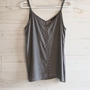 Polka Dot Strap Camisole Tank